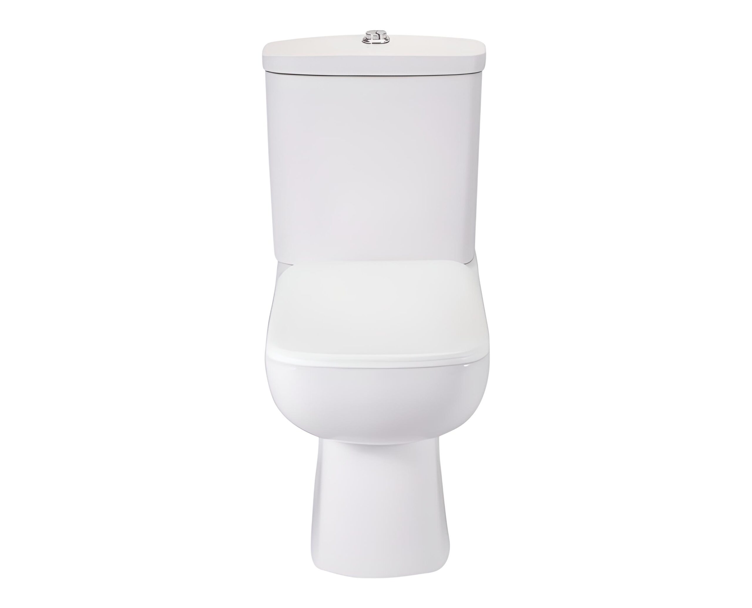 TWO PIECE WALL HUNG EXTENDED EWC TWIN FLUSH PLASTIC CISTERN SLIM SOFT